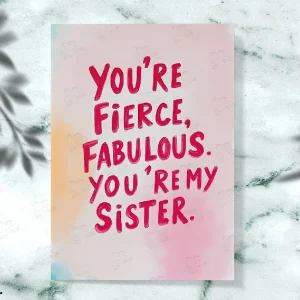 TO MY SIS